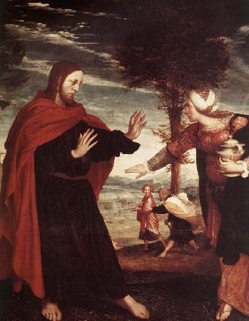 Hans holbein the younger Noli me tangere oil painting image